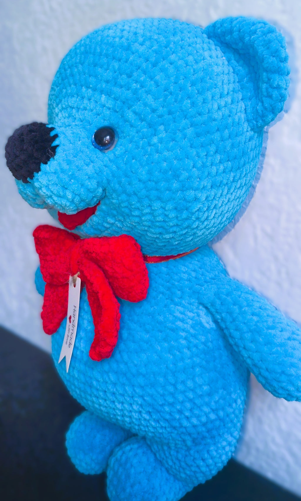 Handmade Amigurumi Bear – Soft Crochet Toy for Kids and Gifts
