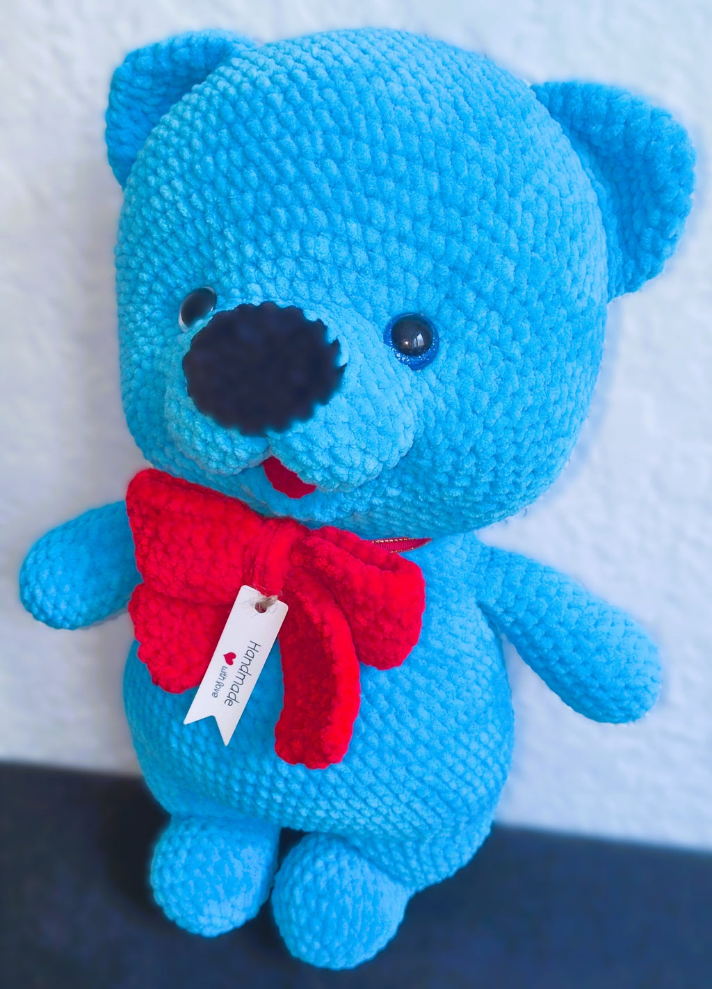 Handmade Amigurumi Bear – Soft Crochet Toy for Kids and Gifts