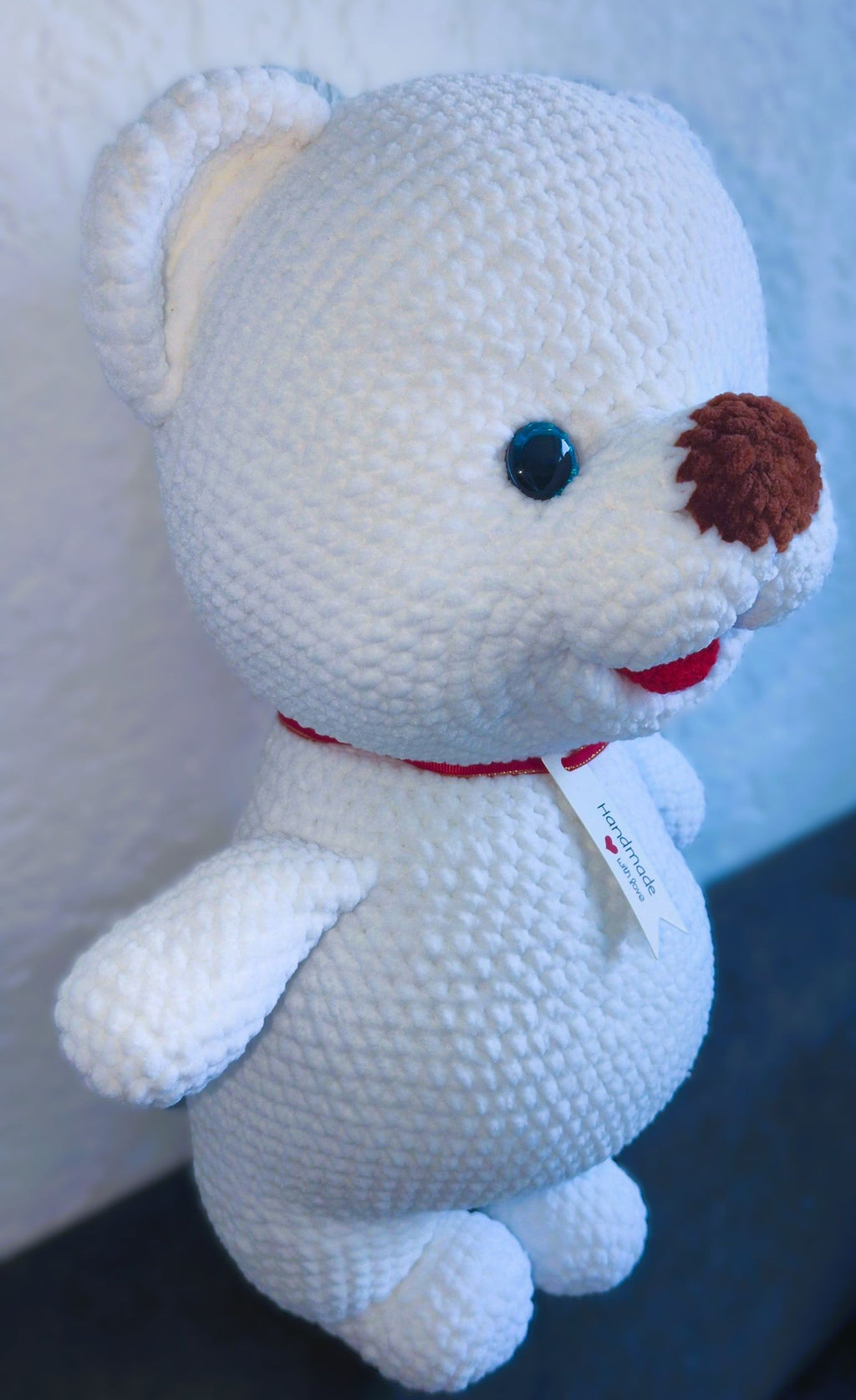 Handmade Amigurumi Bear – Soft Crochet Toy for Kids and Gifts