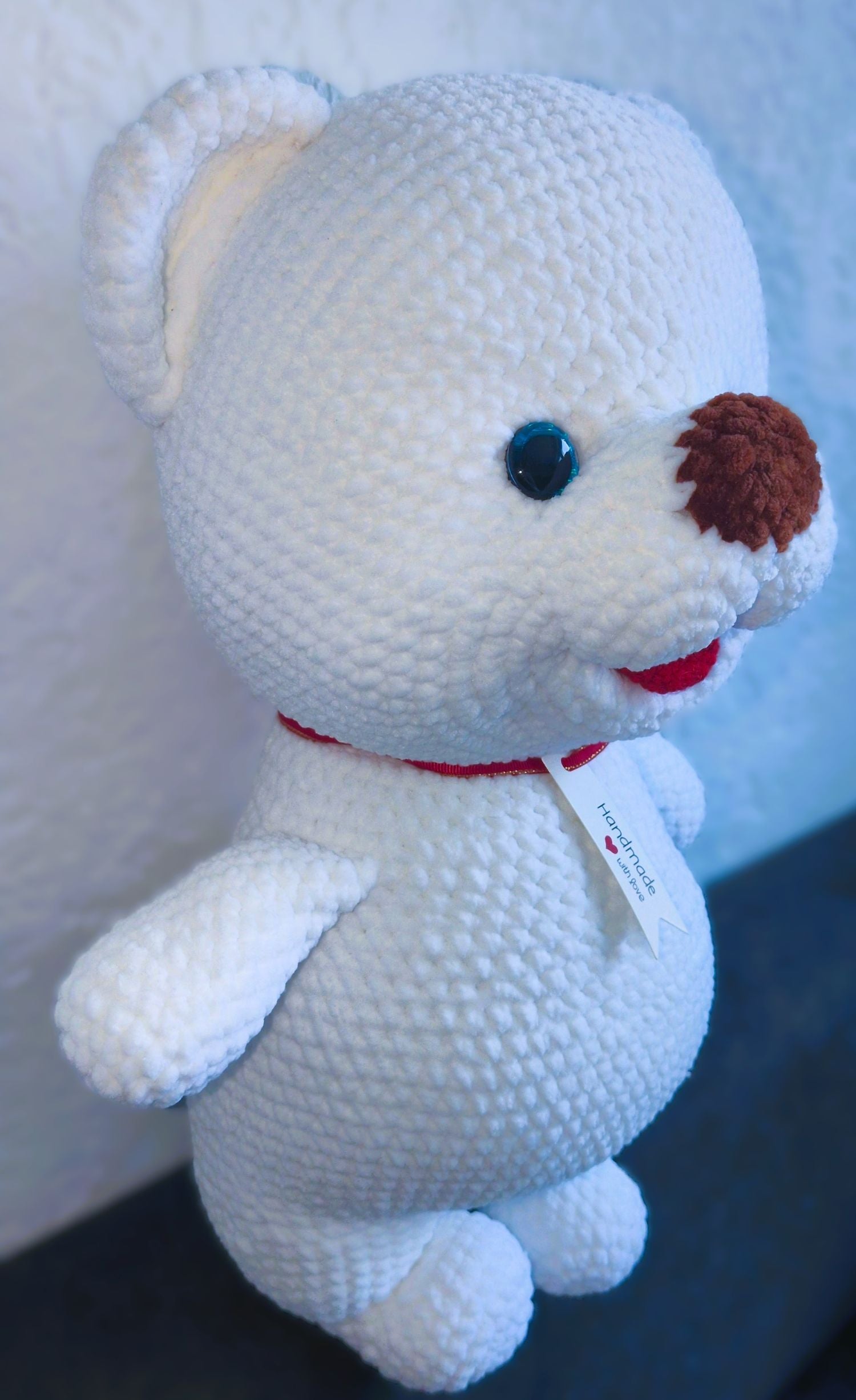 Handmade Amigurumi Bear – Soft Crochet Toy for Kids and Gifts