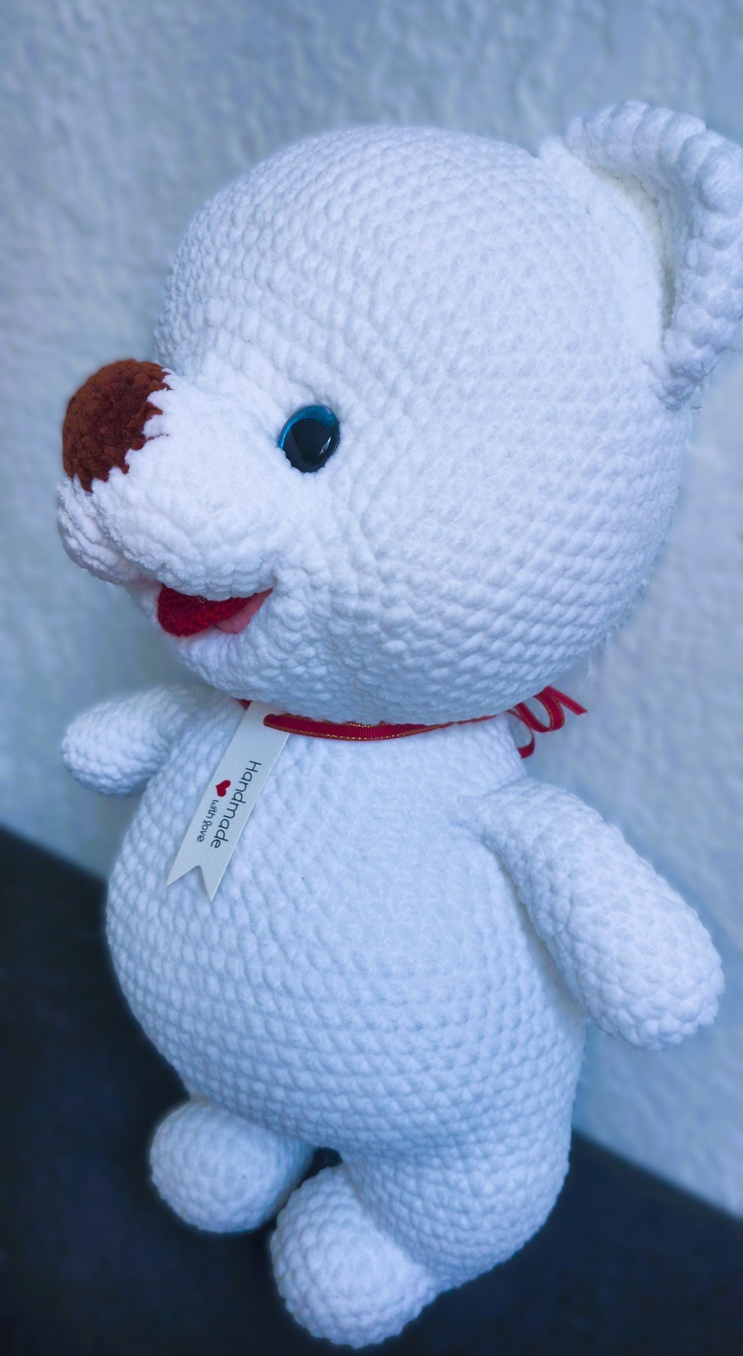 Handmade Amigurumi Bear – Soft Crochet Toy for Kids and Gifts